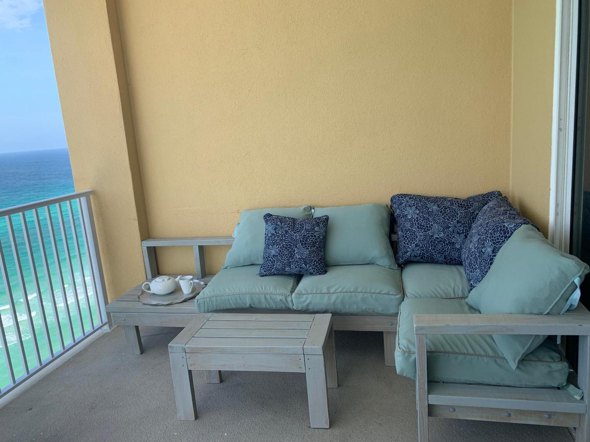 Tropic Winds 1701 Premium Corner Unit With 2 Parkings! Free Beach Chairs Service! Панама Сити Бийч Екстериор снимка