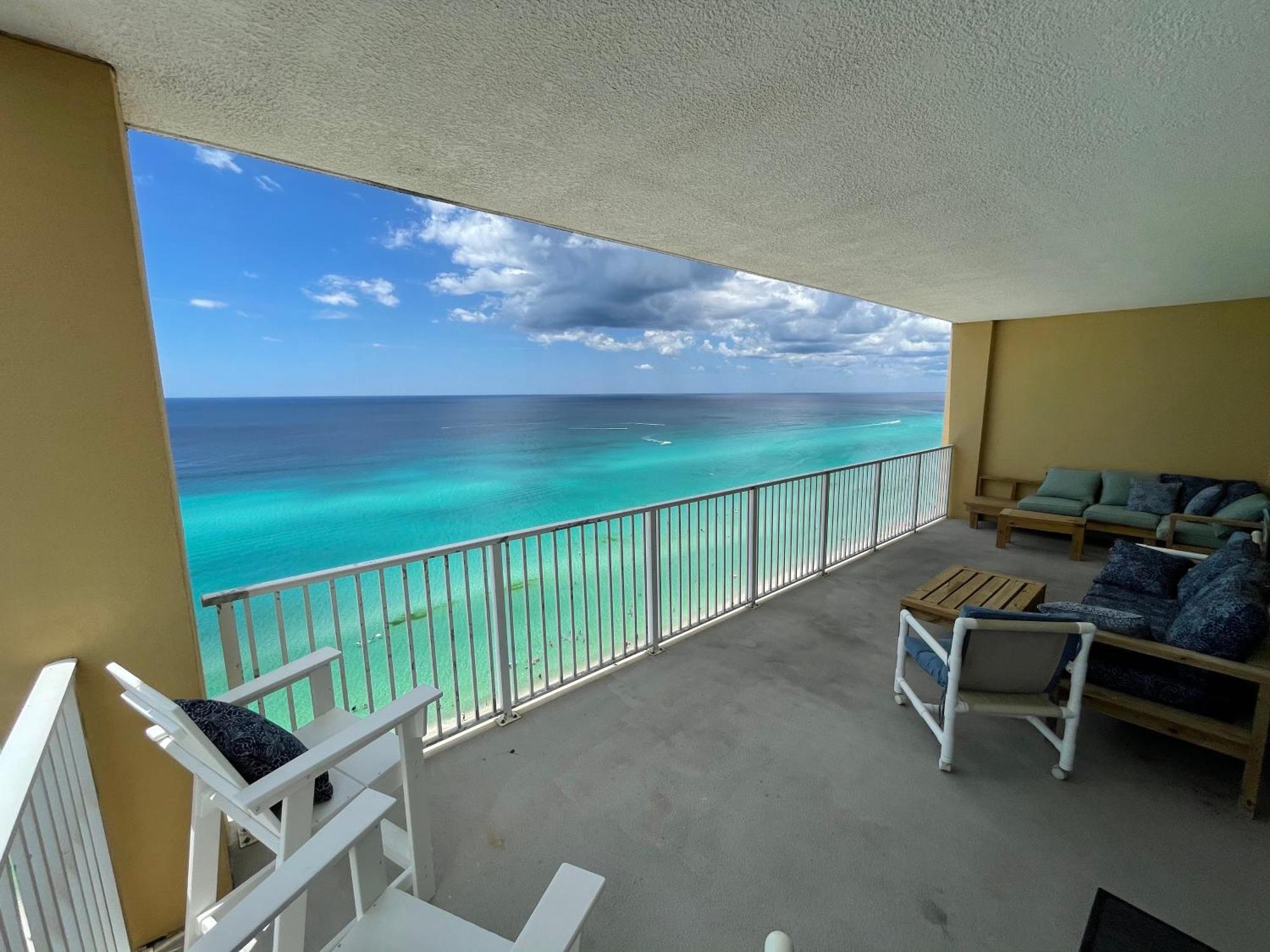 Tropic Winds 1701 Premium Corner Unit With 2 Parkings! Free Beach Chairs Service! Панама Сити Бийч Екстериор снимка